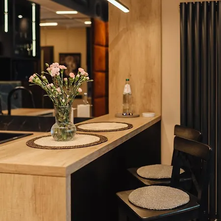 Hanza Tower Lux Sauna&pool Апартаменты Щецин