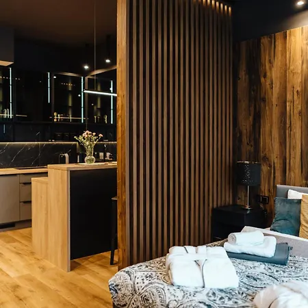 Апартаменты Hanza Tower Lux Sauna&pool Щецин